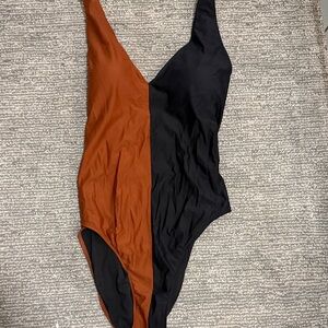 Summersalt Backflip Swimsuit in Amber and Sea Urchin